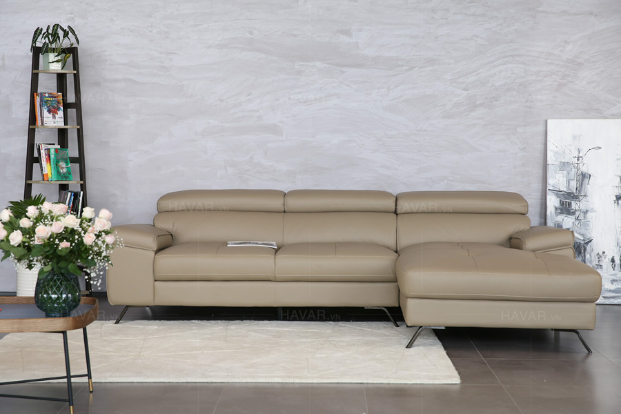 Sofa góc da cao cấp HG710-1