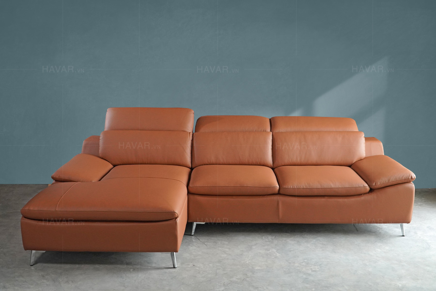 Sofa góc da thật Malaysia G8508L