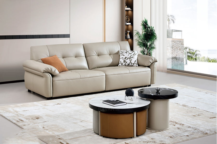 Sofa văng da A2826