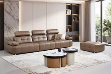 Sofa văng da A2685